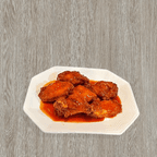 Best A10. Buffalo Wing (6) w. French Fries 辣鸡翅跟薯条 in Houston, TX